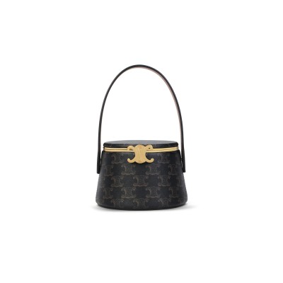CELINE NINA MINAUDIERE IN SHEEPSKIN AND COWHIDE 111353EWI.04LU (13*13*8cm)